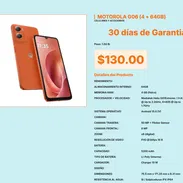 Smartphone Motorola G06 64GB con Cargador para Viaje y Funda Real Pro VPT#-0431 - Img 55669029