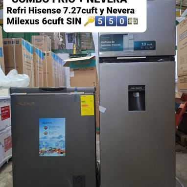 Combo Refrigerador y Nevera - Img 122999780