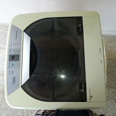 Lavadora automática DAEWOO, de 6 kg, agua fría y agua caliente, casi nueva. - Img 125803685