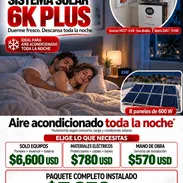 Cárdenas: Sistema 6K Plus instalado, aire de noche 7,950 USD - Img 58144094