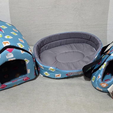 Set de Casa-Canasta-Cama para perros - Img 108762673