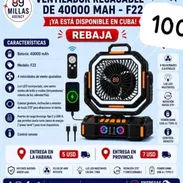 Ventilador recargable - Img 55831283