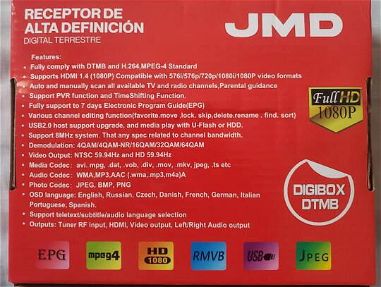 Cajita digital HD marca JMD - Img 67226663