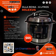 🥘 6 LITROS 🥘 OLLA REINA MILEXUS DIGITAL 6 LITROS. MENSAJERÍA CON FACTURA Y GARANTÍA. TLF 54833699 - Img 51772427
