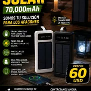 Cargador portátil de 70,000mAh - Img 55924862