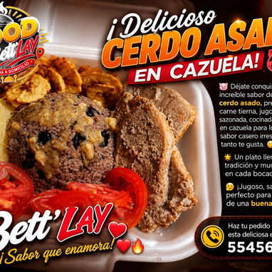 ¡Disfruta de la mejor comida sin salir de casa con Bett'LAY! 🍔🍕 - 4/10