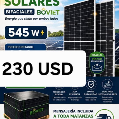 Variedad de paneles solares, contamos con domicilio en toda matanzas ✨ nos encargamos de que llegue hasta tu casa✨ - 2/4