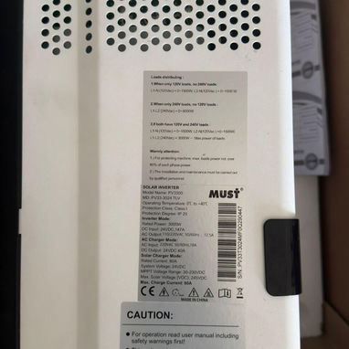 Inversor Solar 3000w - Img 123362938