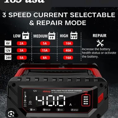 Baterías de 100 ,180 y 200 amp , cargadores y convertidores para generar corriente a tu hogar - 3/5