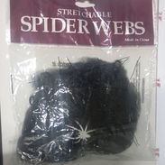 Telaraña para halloween ‼️ Incluye una arañita negra naranja y verde Precio:1500 cup - Img 58062465