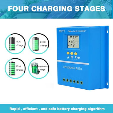CONTROLADOR REGULADOR MPPT 120 AMPERE MULTISISTEMA EN SU CAJA - Img 119513705