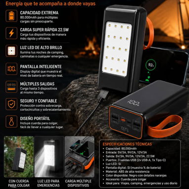 Power Banks// 70mil y 80 mil mHa - Img 124112561