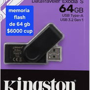 Memoria flash de 64 GB en venta - Img 56774940