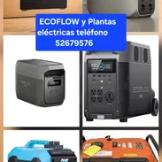 Estacion de Energía ECOFLOW  y plantas electricas  de diferentes precios y modelos - Img 56663166