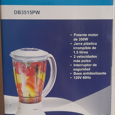 VENTILADOR RECARGABLE Y DE MESA, BATIDORA, MOTOR DE AGUA DETERGENTE KBT EN POLVO - 6/9