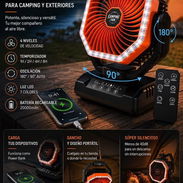 En venta 🔺Ventilador recargable Camping Fan F6🔻 - Img 56565990