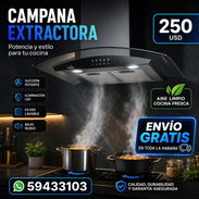 *CAMPANAS EXTRACTORAS DE COCINAS* ,    *"(VARIOS MODELOS Y PRECIOS)"  y """COCINAS EMPOTRABLES""""*          📲wa.me/594 - Img 56147349
