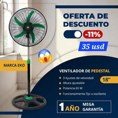 Ventilador de Pared - Img 123442612