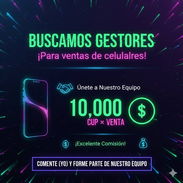 Convocatoria para gestores de venta de celulares gama alta - Img 57289603