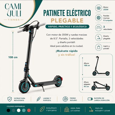 🛍️ Patinete Eléctrico - 2/4