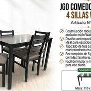 Juego de comedor de 4 sillas - Img 56817159