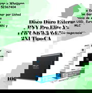 Disco Externo PNY Pro Elite V2 1TB USB 3.2 GEN 2X1 Tipo-CA - Img 47380066