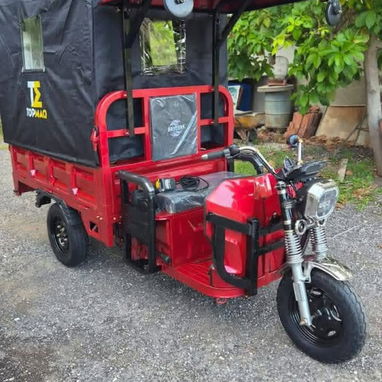 *Triciclo Topmaq ULTIMATE EDITION* ❤️  motor2000W ⚡️ 6 baterías de Gel 72Vol 58Ah🔋 Autonomía 100-120 KM 🔥 Carga Útil - 5/9