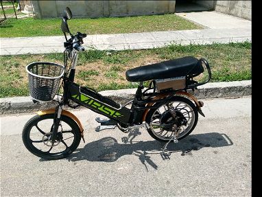 Bicicleta eléctrica murasaki (con batería 40km) - Img 68741051