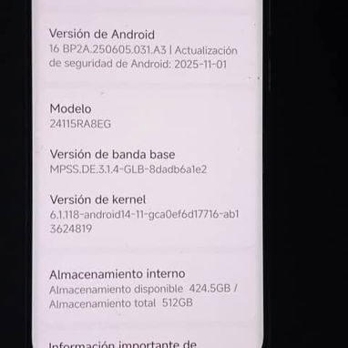 Vendo Xiaomi redmi note 14 pro plus 250 usd de uso pero bueno - Img 121862589