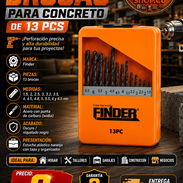 🧰 JUEGO 🧰 DE BROCAS PARA HIERRO MARCA FINDER - 13 PIEZAS. SERVICIO DE ENTREGA CON FACTURA Y GARANTÍA. 📲 54833699 - Img 57015200