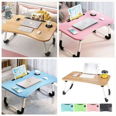 🍽️✨ DESAYUNADOR MESA PORTÁTIL PLEGABLE – 50x40x26 cm, SUPERFICIE BLANCA, PATAS METÁLICAS – 12 USD - Img 123876940
