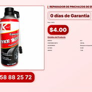 REPARADOR DE PINCHAZOS DE EMERGENCIA VPT#-0119 - Img 56826049