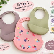 Pack de baberos de silicona - Img 57831617