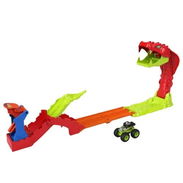 Mattel Hot Wheels Monster Trucks Snake Slam Takedown Track Set (89 cm) - Img 57110708