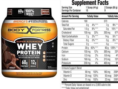 whey protein Bodyfortress (30g de proteina por servicio) - Img main-image