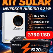 Kit solar inversor + batería - Img 57378679
