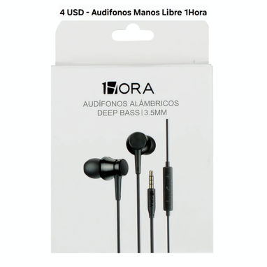 Audifonos Manos Libres 3.5mm (plo) y Tipo C 1Hora - Img 109755635