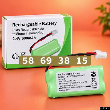 Pilas de inalámbrico - 2/3