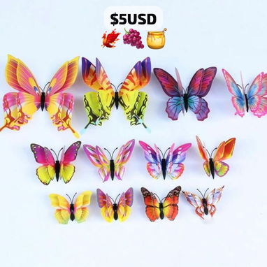 SETS DE MARIPOSAS🦋 iman y doble contacto••• 50633659 - 6/10