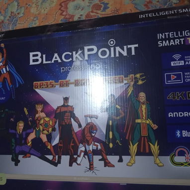 Smart TV de 32 pulgadas, Android 12, 4k Ready. Black point - Img 123417353