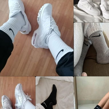 Medias Originales 🇺🇲 Nike Negra y gris largas y cortas - 2/5