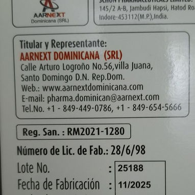 ©- Cefalexina 500mg, 1 Tira de 10 Capsula-© - 3/3
