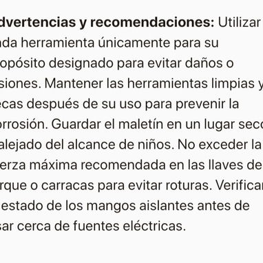 Juego herramientas 100 piezas - Img 122587988