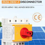 ⚡☀️ INTERRUPTOR AISLADOR SOLAR DC ETEK EKD6-DB32 – PROTECCIÓN PROFESIONAL 🔒 - 4/7
