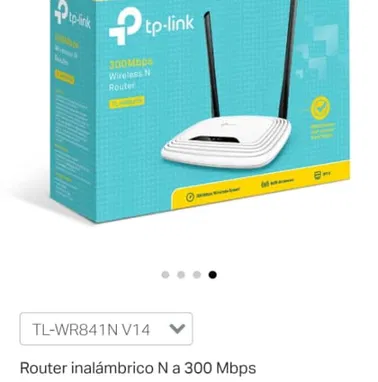 Router Inalambrico N.300 Mbps Modelo TPLINK TL-WR841N.Multimodo 4 en 1 -1 puerto WAN+ 4 LAN. HABANA. - Img 88700849