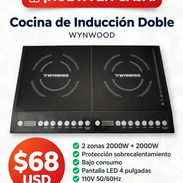 Cocina de inducción doble WYNWOOD - Img 57441897