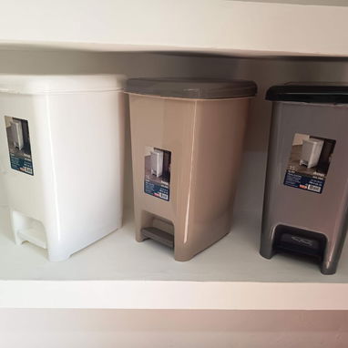 Cesto de basura con Pedal SLIM 15 lt (cv) - 2/5