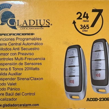 GLADIUS  Alarmas para Autos !!! 💯% fiables y duraderas !!!! - 2/2