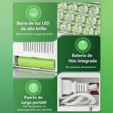 Lámpara LED Recargable de Emergencia - Img 118033622
