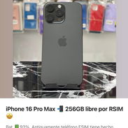 IPhone 16 Pro Max versión esim - Img 55074979